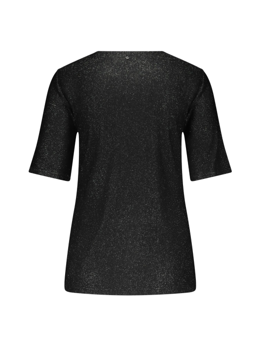 Tramontana Top Twisted Detail Sparkles 9000 Black