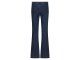 Tramontana Lurex Wide-Leg Denim Trousers 5033 Dark blue denim