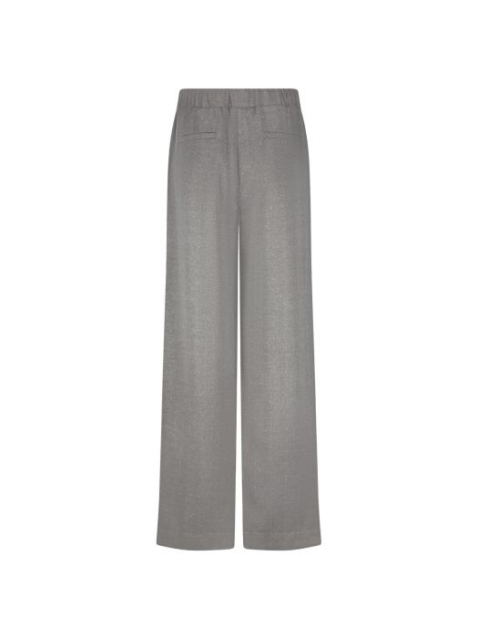 Tramontana Wide-Leg Trousers Fancy Herringbone 7021 mid grey mel