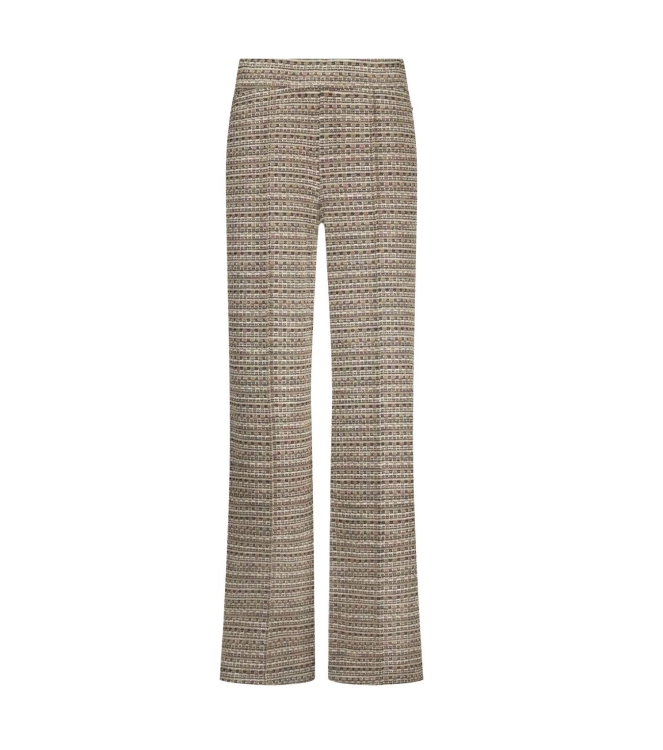 Tramontana Tweed Wide-Leg Trousers 9999 Multi colour