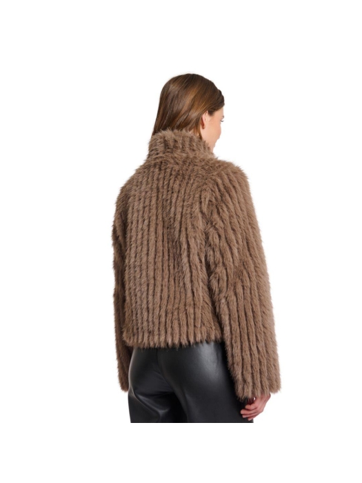 Rino en Pelle Jacket with closure 10868 toffee