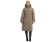 Rino en Pelle Padded coat with detachable hood 10870 pebble