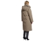 Rino en Pelle Padded coat with detachable hood 10870 pebble