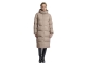 Rino en Pelle Long structure padded coat 10868 toffee