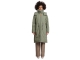 Rino en Pelle Outdoor jacket with detachable faux fur collar 10867 green ash