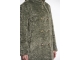 Rino en Pelle Mid long teddy coat 10867 green ash