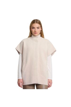 Rino en Pelle Short sleeve cape 10884 pale