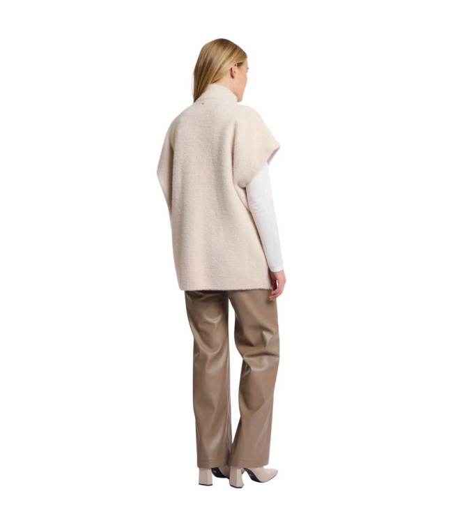 Rino en Pelle Short sleeve cape 10884 pale