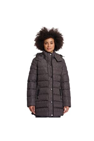 Rino en Pelle Padded coat with detachable hood 10921 micro snake