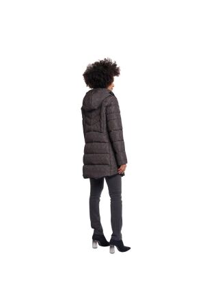 Rino en Pelle Padded coat with detachable hood 10921 micro snake