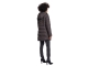 Rino en Pelle Padded coat with detachable hood 10921 micro snake