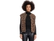 Rino en Pelle Short waistcoat 8980 leopard