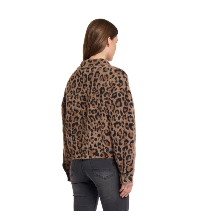 Rino en Pelle Boxy jacket 8980 leopard