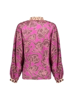 Geisha blouse 765 Mocca