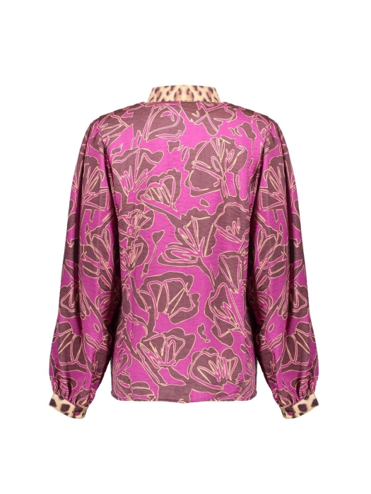 Geisha blouse 765 Mocca