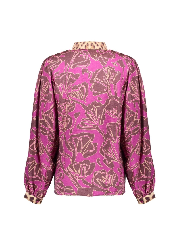 Geisha blouse 765 Mocca