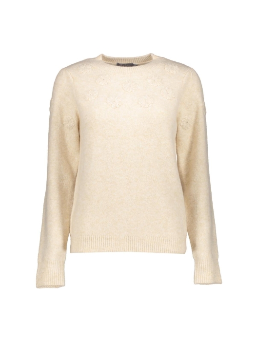 Geisha Pullover flowers 720 Sand