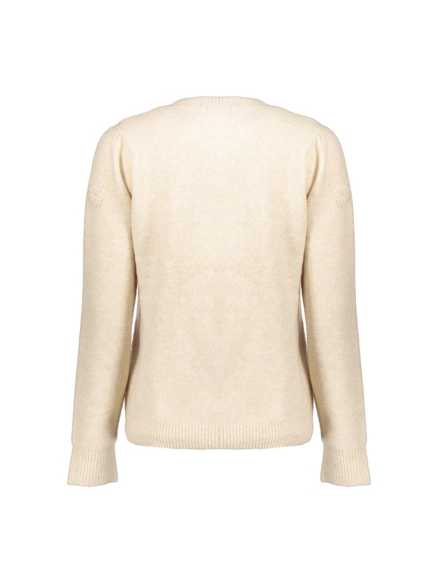 Geisha Pullover flowers 720 Sand