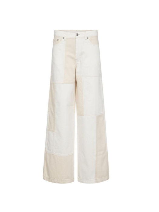 Co Couture FerryCC block wide LL jeans 199 Bone