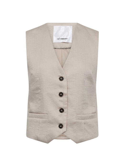 Co Couture EvaCC vest 154 Walnut
