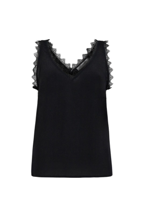 Co Couture PerinCC Lace singlet 96 Black