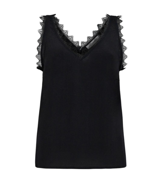 Co Couture PerinCC Lace singlet 96 Black