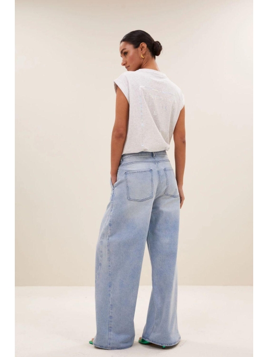 By-Bar Amsterdam Thelma mirror top 815 Light grey melee