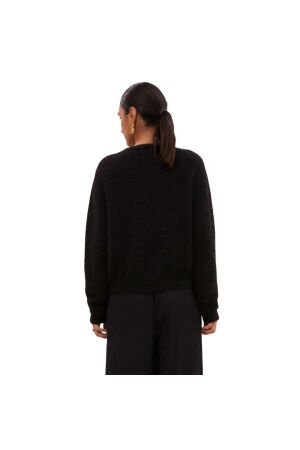 By-Bar Amsterdam Cleo natural cardigan 860 Black