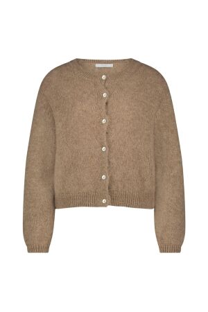By-Bar Amsterdam Cleo natural cardigan 730 Biscuit