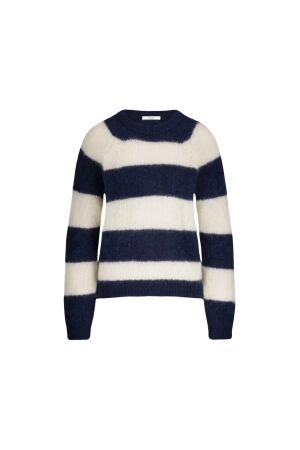 By-Bar Amsterdam Sian stripe pullover 1620 Midnight stripe