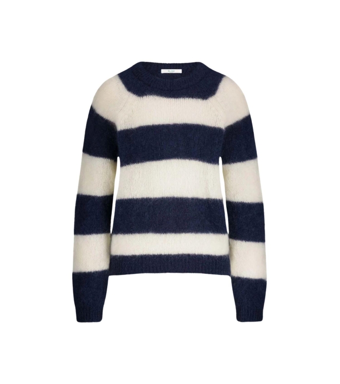 By-Bar Amsterdam Sian stripe pullover 1620 Midnight stripe
