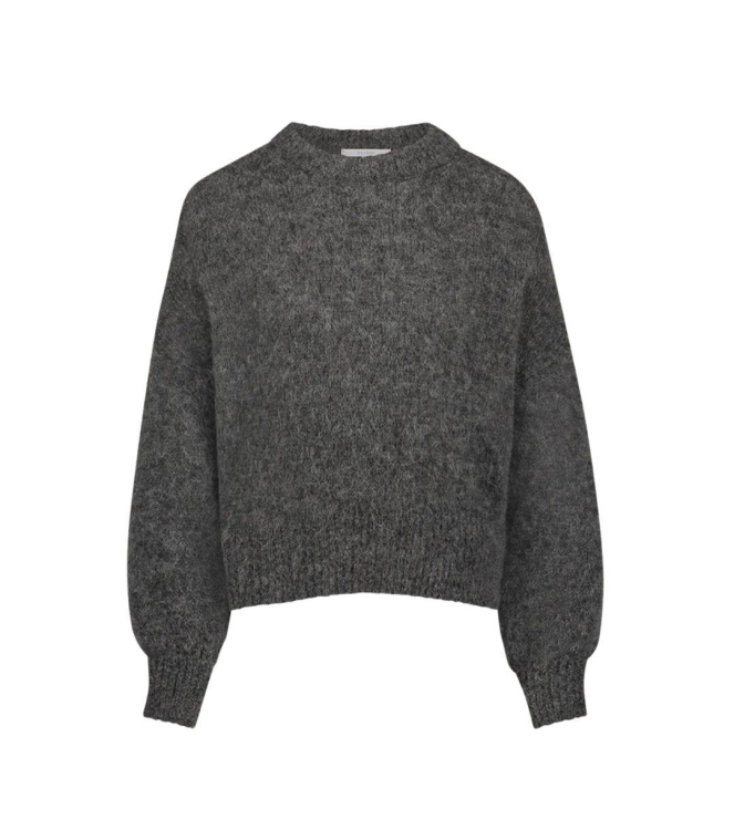 By-Bar Amsterdam Sonny natural pullover 835 Dark grey melee