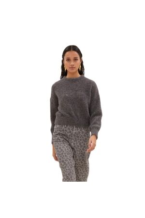 By-Bar Amsterdam Sonny natural pullover 835 Dark grey melee