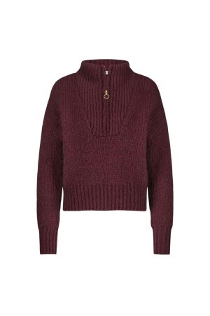 By-Bar Amsterdam Boxy beau pullover 325 Wine