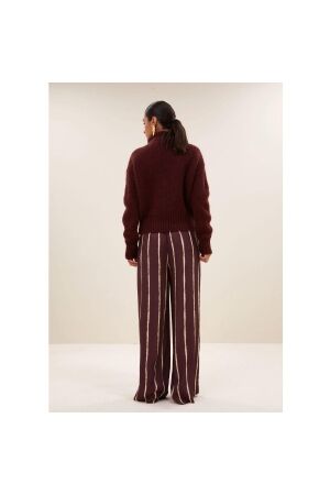 By-Bar Amsterdam Boxy beau pullover 325 Wine