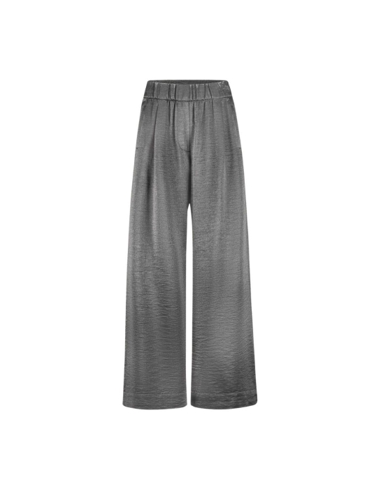By-Bar Amsterdam Benji metallic pants 804 Metallic silver