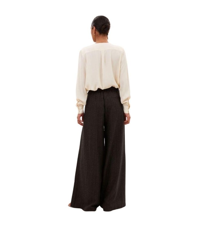 By-Bar Amsterdam Sef grey pants 805 Grey lurex