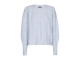 Caroline Biss Pull geribt vleermuismouw 27 Soft blue