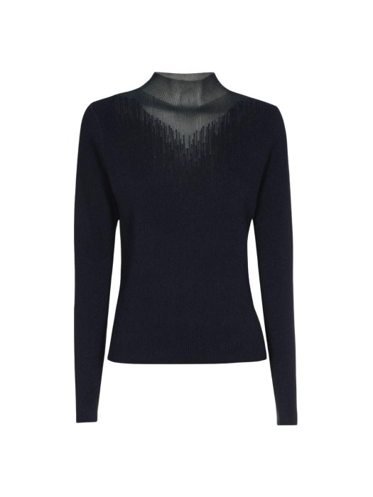 Caroline Biss Pull lurex lange mouw 20 Midnight