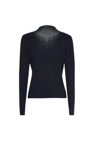 Caroline Biss Pull lurex lange mouw 20 Midnight