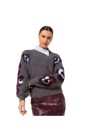 Caroline Biss Pull jacquard 29 Multicolour
