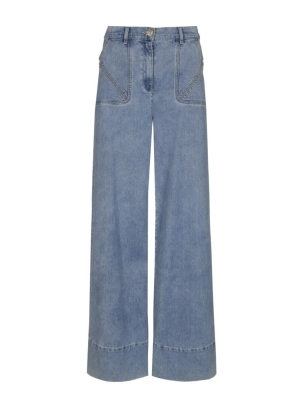 Caroline Biss Jeans effen 25 Jeans light blue