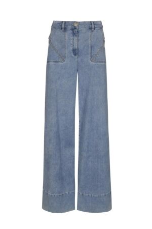 Caroline Biss Jeans effen  25 Jeans light blue