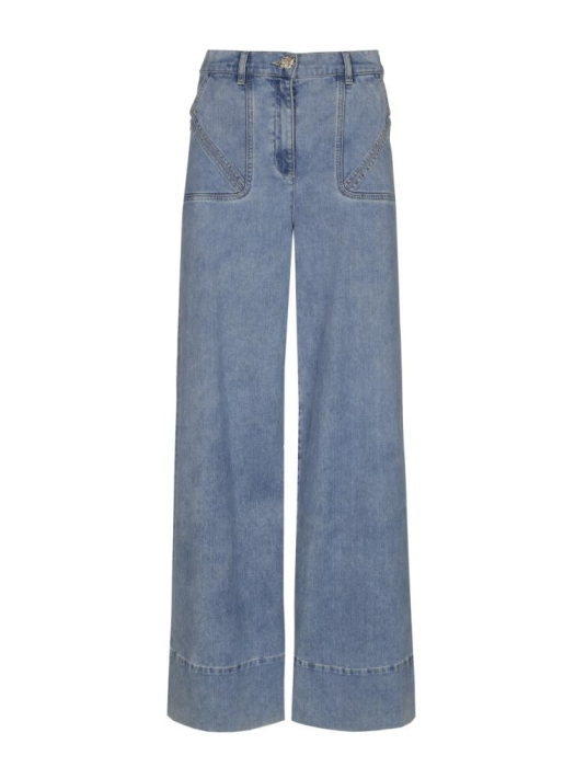Caroline Biss Jeans effen  25 Jeans light blue