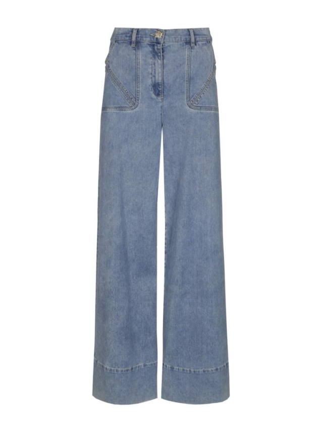 Caroline Biss Jeans effen  25 Jeans light blue
