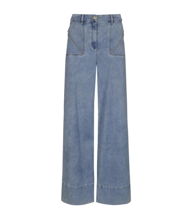 Caroline Biss Jeans effen  25 Jeans light blue