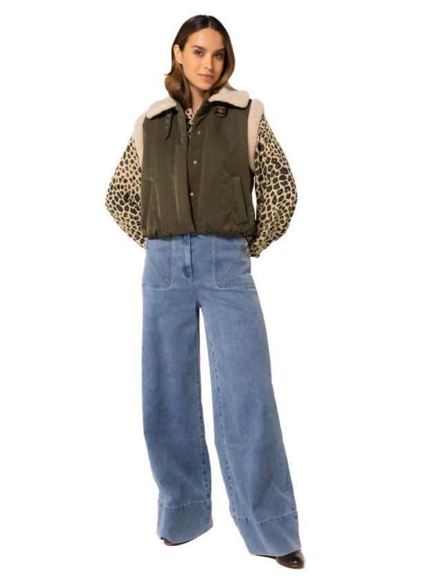 Caroline Biss Jeans effen  25 Jeans light blue