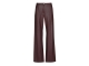 Caroline Biss Broek vegan leather 55 Wine