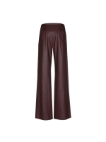 Caroline Biss Broek vegan leather 55 Wine