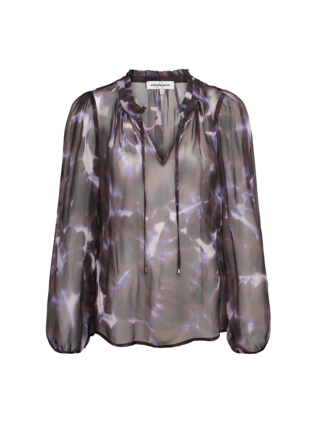 Co Woman ANDREA PURPLE TIE-DYE 55065 ib-iris multi